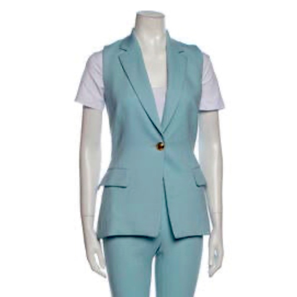 Blue 2 Piece Womens Suit size 4.